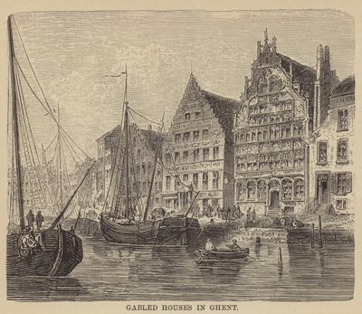 Maisons à pignon à Gand - English School