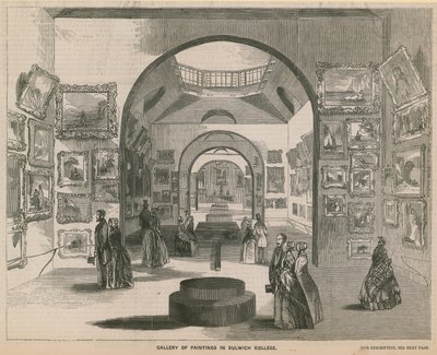 Galerie de peintures au collège de Dulwich - English School