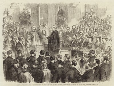 Garibaldi en Angleterre - English School