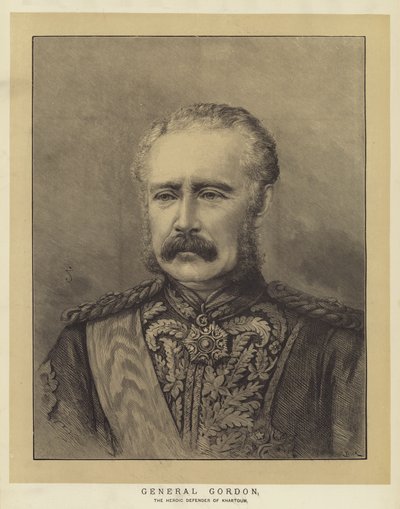 Le général Gordon, le défenseur héroïque de Khartoum - English School