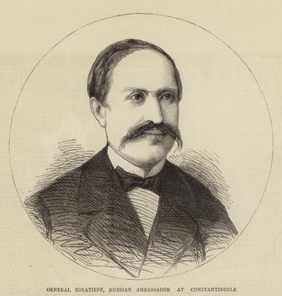 Général Ignatieff, ambassadeur russe à Constantinople - English School