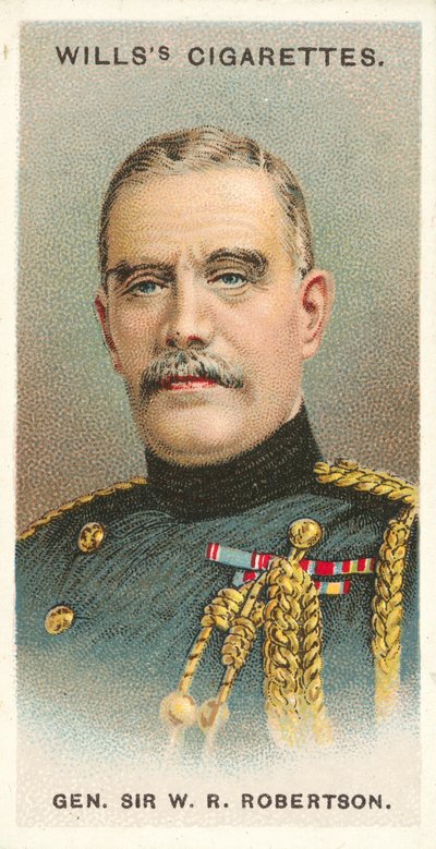 Général Sir W R Robertson - English School