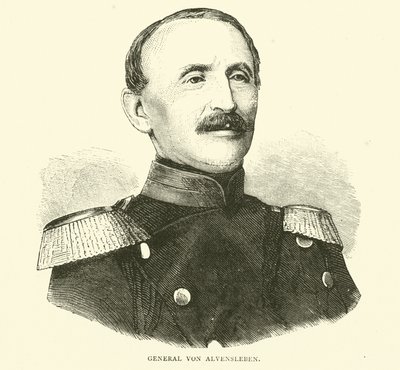 Général Von Alvensleben, novembre 1870 - English School
