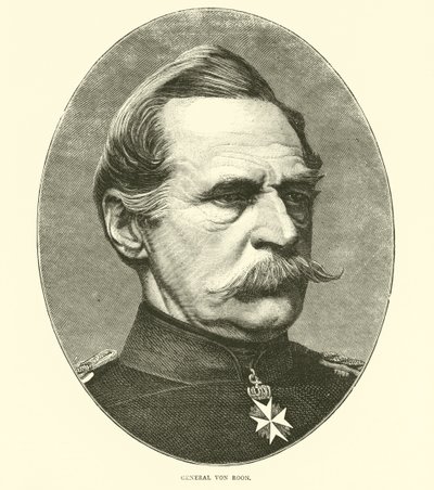 Général Von Roon, août 1870 - English School