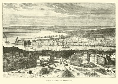Vue générale de Marseille - English School