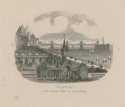 Vue générale de la jetée à chaînes et de l