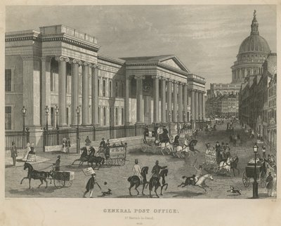 Vue générale du General Post Office - English School