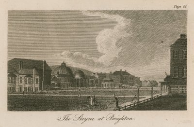 Vue générale du Steyne à Brighton - English School