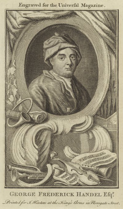 George Frederick Handel Esquire - English School