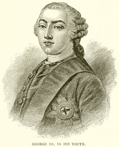 George III dans sa jeunesse - English School