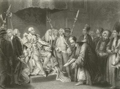 George III recevant l