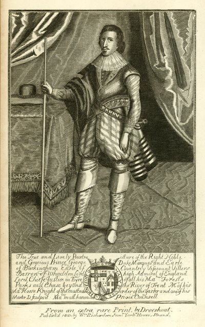 George Villiers, premier duc de Buckingham - English School