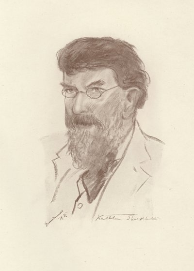 George William Russell, écrivain et peintre nationaliste irlandais - English School