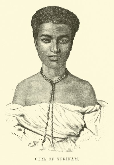 Fille du Surinam - English School