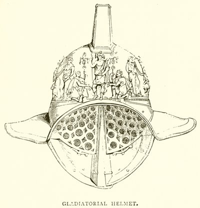 Casque de gladiateur - English School