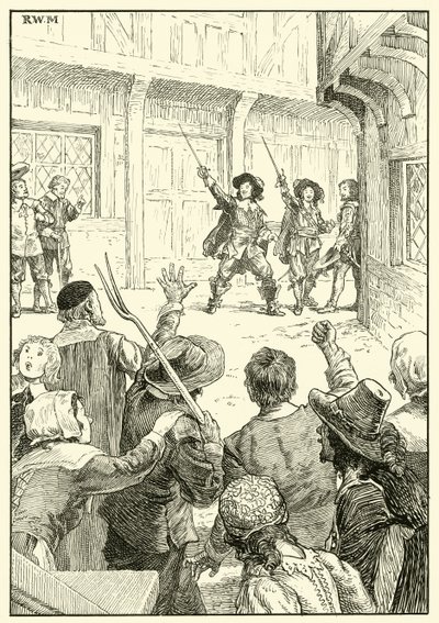 Dieu sauve le roi! - English School