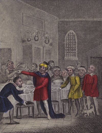Dieu fait un festin et invite ses créatures à venir... - English School