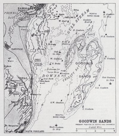 Bancs de sable de Goodwin - English School