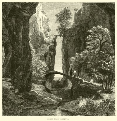 Gorge près de Sorrente - English School