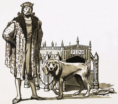 Niche gothique pour chien - English School
