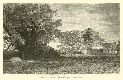 Tombe de Mary (Moffat) Livingstone - English School
