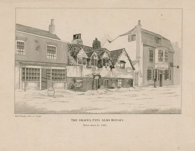 Gravel Pit Alms Houses, Notting Hill Gate, Londres - English School