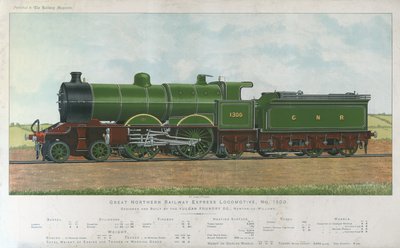 Locomotive Express du Great Northern - English School