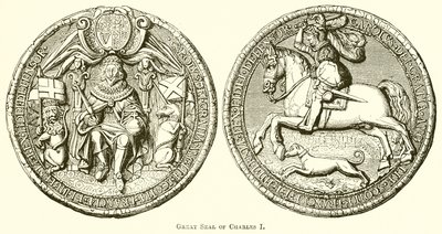 Grand sceau de Charles I - English School