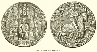 Grand sceau de Henri V - English School