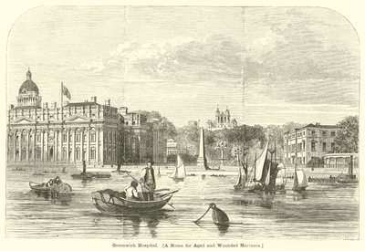 Hôpital de Greenwich, un foyer pour marins âgés et blessés - English School