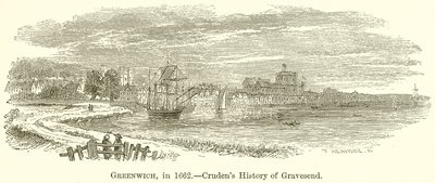 Greenwich, en 1662.--Crudens History of Gravesend - English School