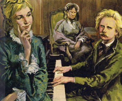 Grieg a célébré ses fiançailles avec Nina Hagerup en composant Je t