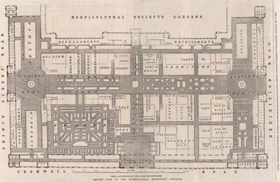 Plan au sol du Bâtiment de l