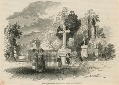 Groupe de tombes décorées - English School