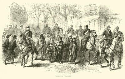Groupe de prisonniers, avril 1871 - English School