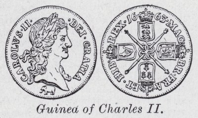 Guinée de Charles II - English School