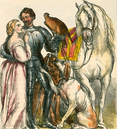 Guy montrant ses prix à la belle Felice - English School