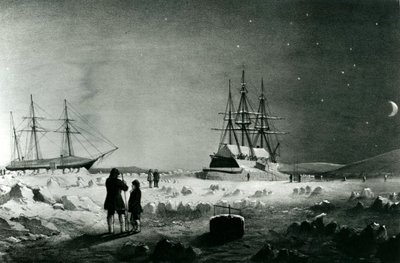 HMS Assistance et Pioneer en quartiers d