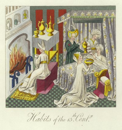 Habits du XVe siècle - English School