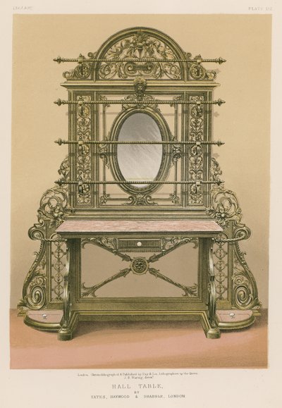 Table de Hall - English School