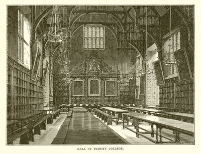 Salle du Trinity College - English School