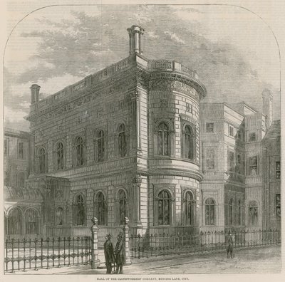Hall de la Clothworkers Company, Mincing Lane, Londres - English School