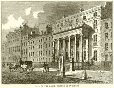 Salle du Royal College of Surgeons - English School