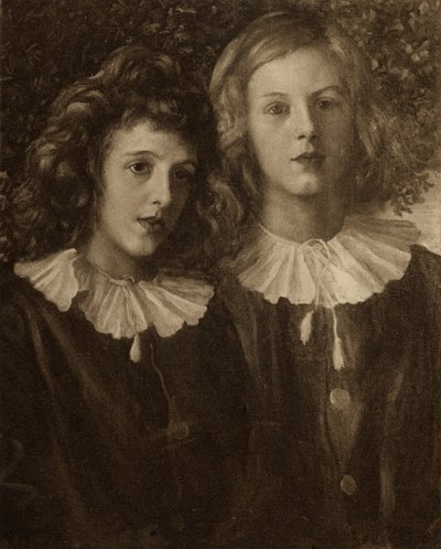 Hallam et Lionel Tennyson, fils d
