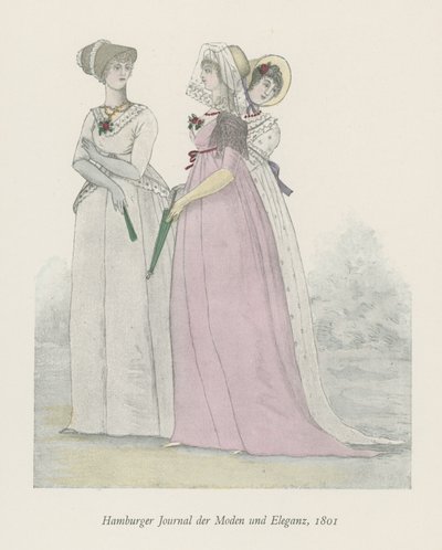 Hamburger Journal der Moden und Eleganz, 1801 - English School