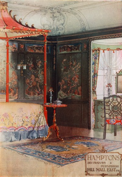 Hampton, décorateurs et fournisseurs, Pall Mall East - English School