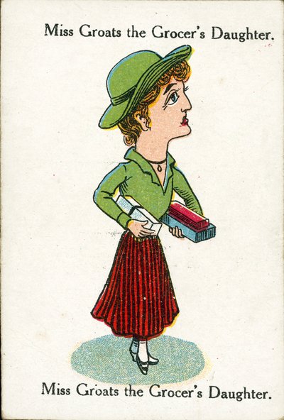 Familles Heureuses, vers 1920 : Mlle Groats, la fille de l