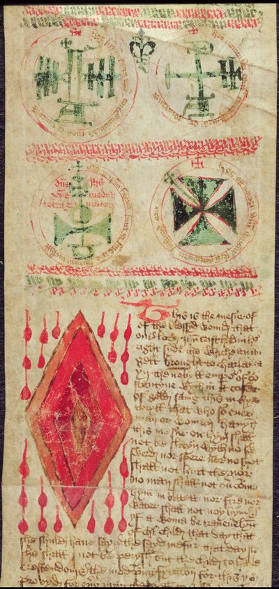 Figures magiques et la Blessure du Christ d