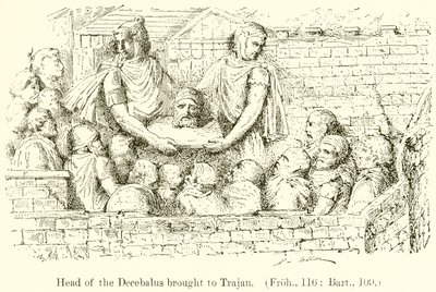 Tête de Décébale apportée à Trajan - English School
