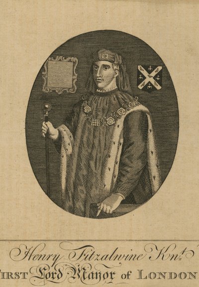 Henry Fitzalwine, Premier Lord Maire de Londres - English School